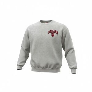 Vintage 90s Indiana University Gray Sweatshirt SO5081
